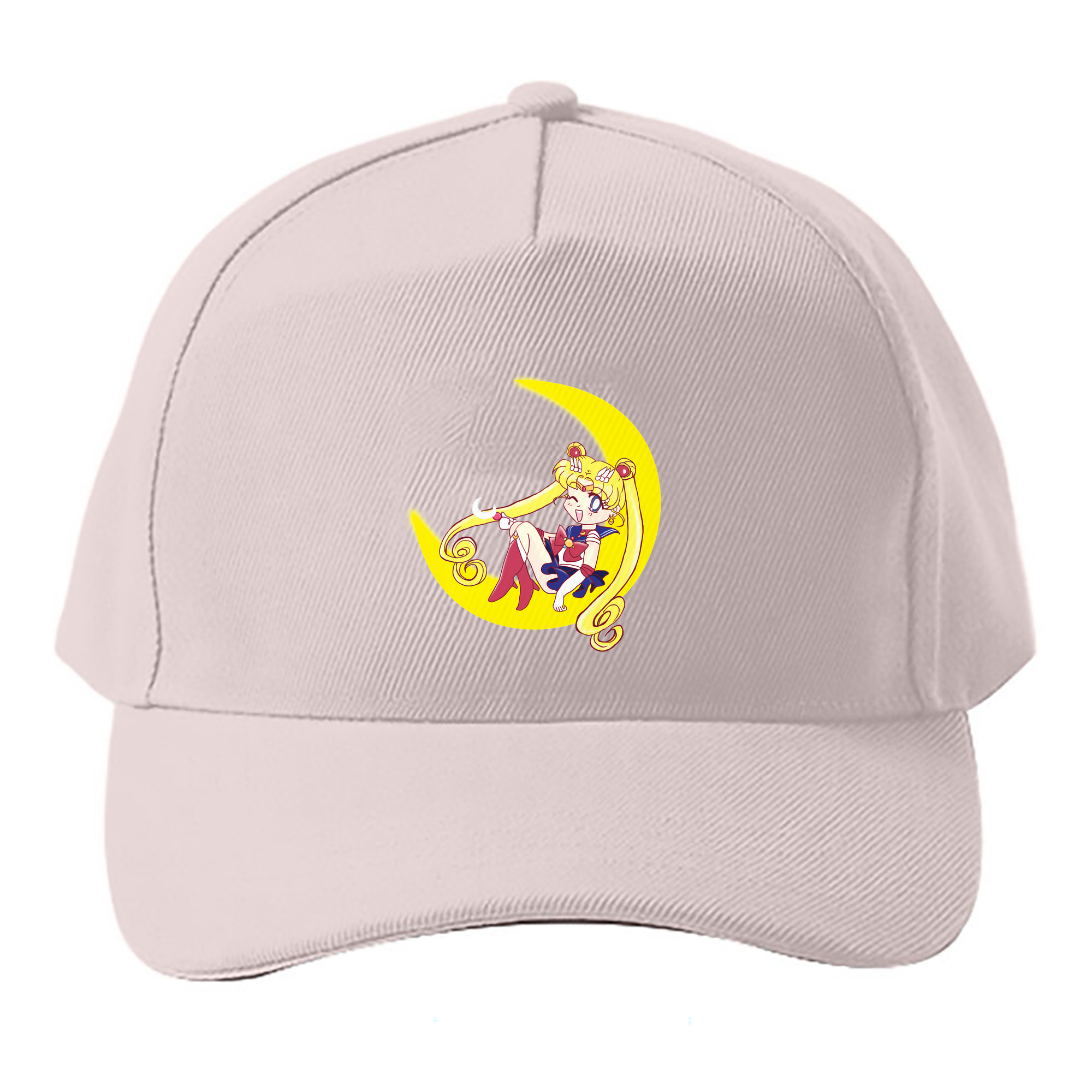 （画像用） 美少女戦士セーラームーン 月野 うさぎ つきの うさぎ Sailor Moon Tsukino Usagi ベースボールキャップ 綿100％ 男女兼用 帽子 スポーツ